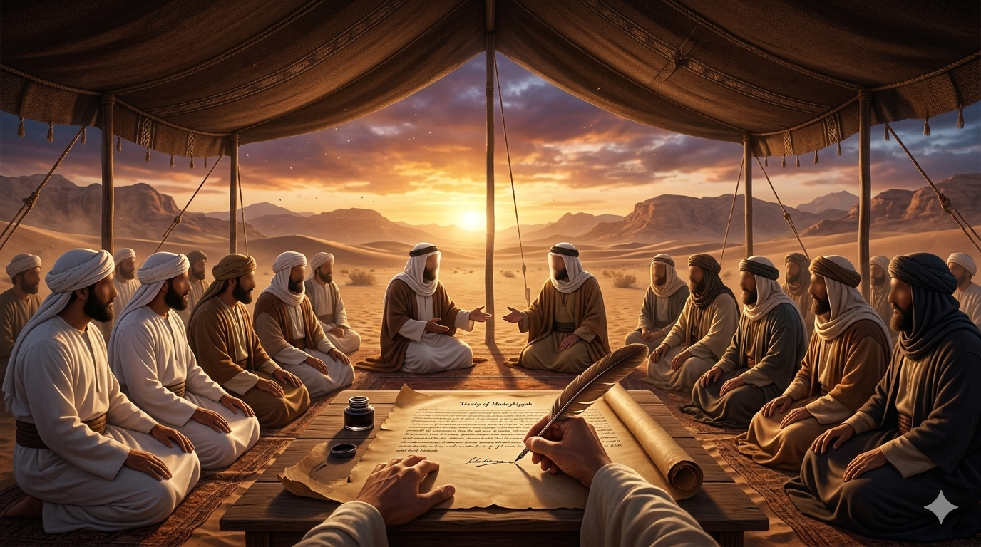 Perjanjian Hudaibiyah: Kemenangan Diplomasi Islam yang Mengubah Sejarah