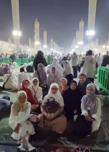 Jamaah NRA Group di Masjidil Haram