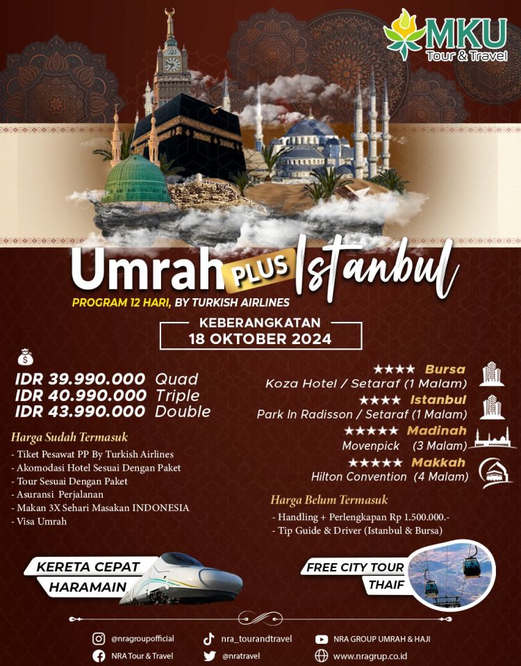 umrah plus istanbul